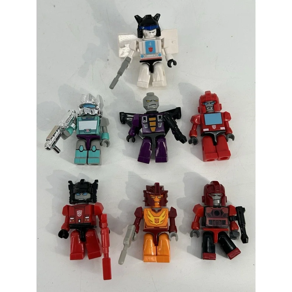Kre-o Transformers Figure Lot Of 7 Kreo Figures